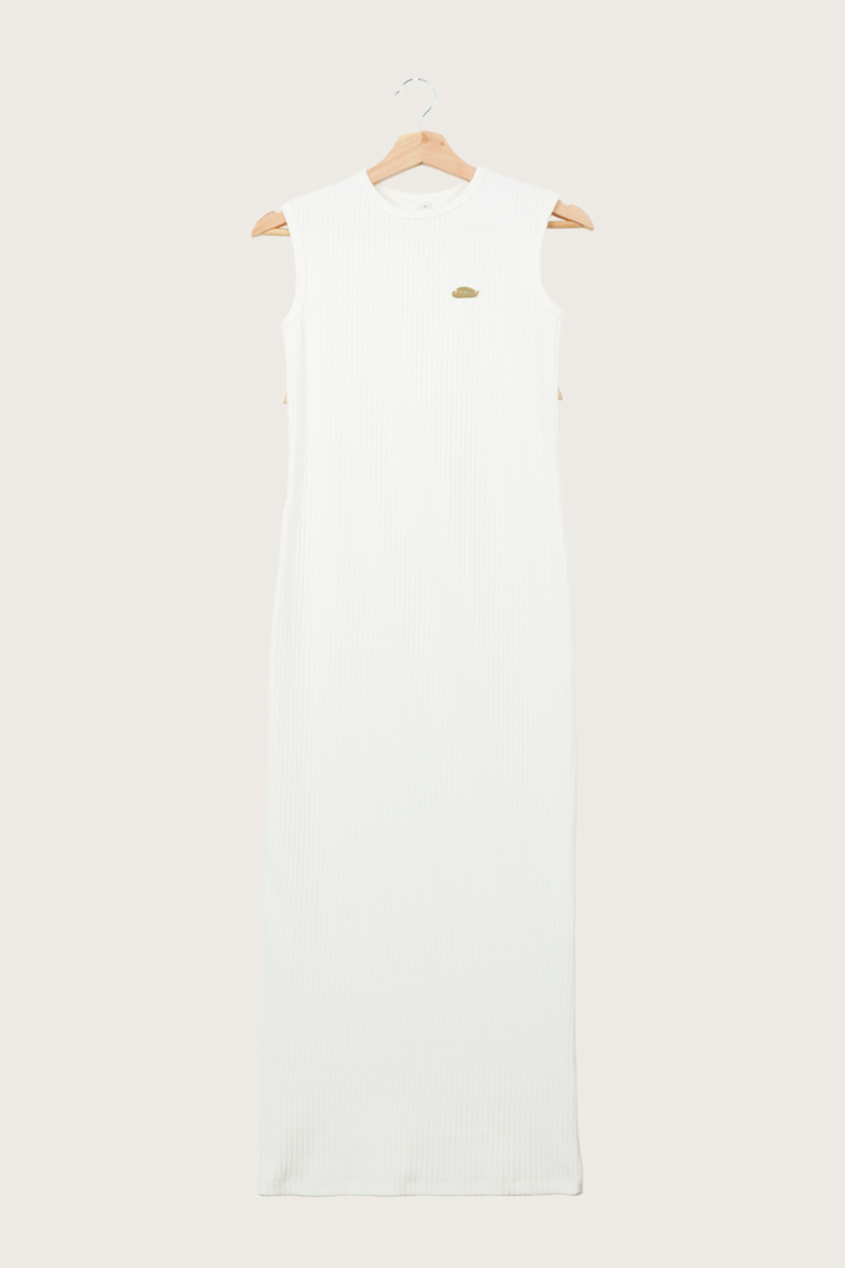 white knit tank dress MIKUTA